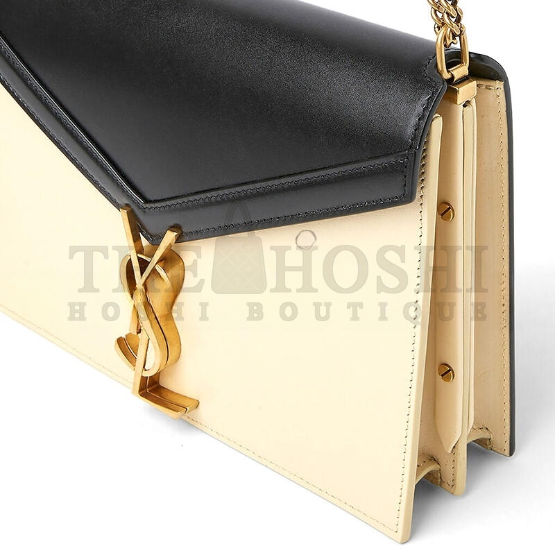 Y51 CASSANDRA MEDIUM CHAIN BAG IN BOX Sa1nt Lau*nt LEATHER 53275016C7W1089 (22*16.5*5.5cm) Master Quality
